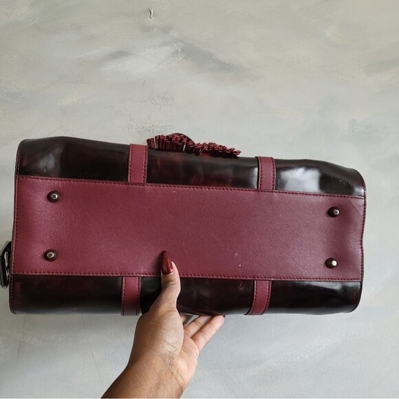 L.A.M.B. Gwen Stefani Addette Leather Handbag No Strap 15x9.5x7 - Picture 8 of 16